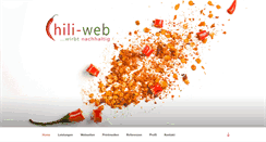 Desktop Screenshot of chili-web.de