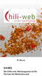 Mobile Screenshot of chili-web.de